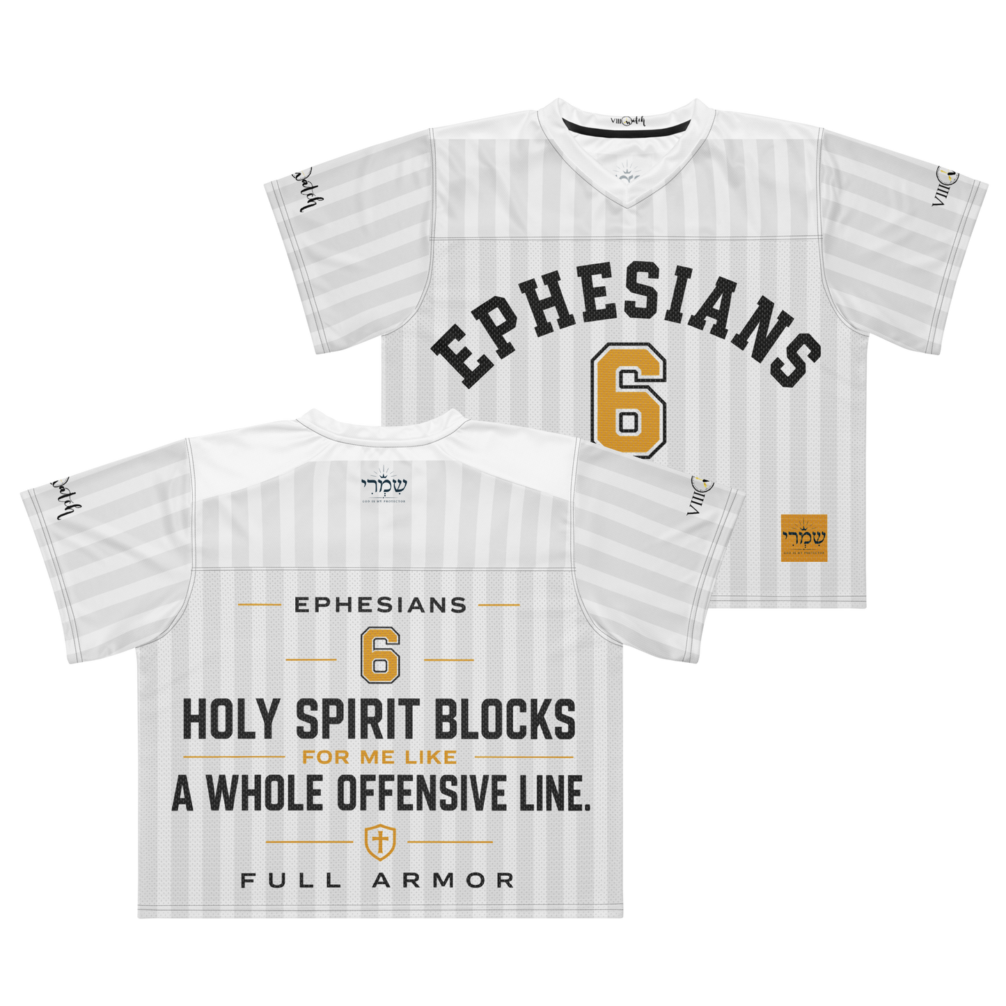 Eph 6 Armor Up Unisex Football Jersey