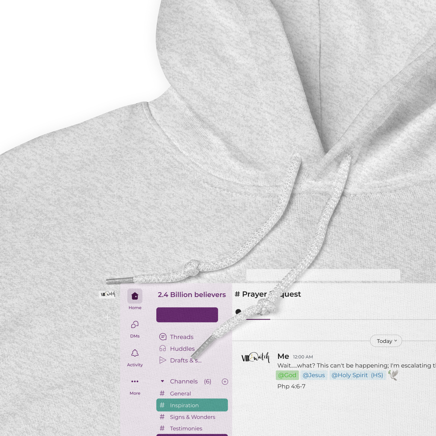 Marketplace Saint Unisex Hoodie
