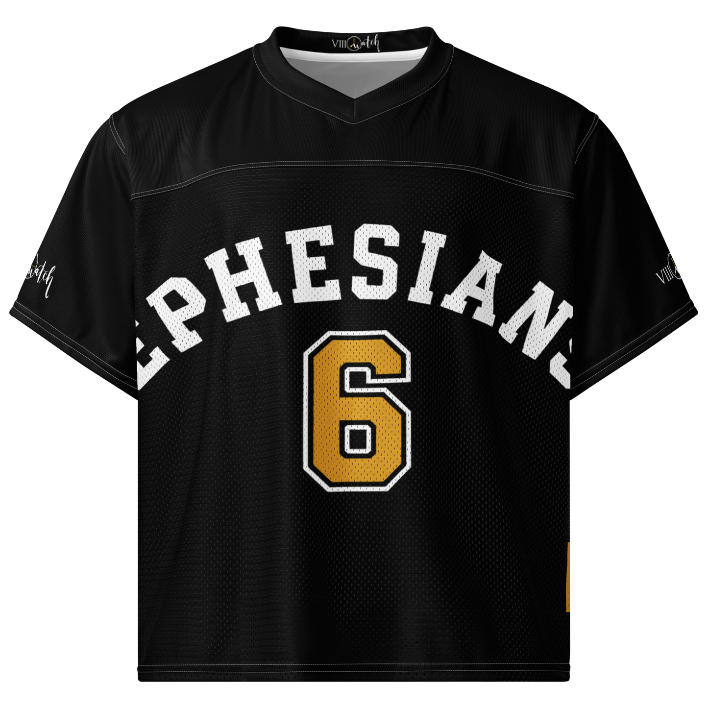 Eph 6 Armor Up Football Jersey Black